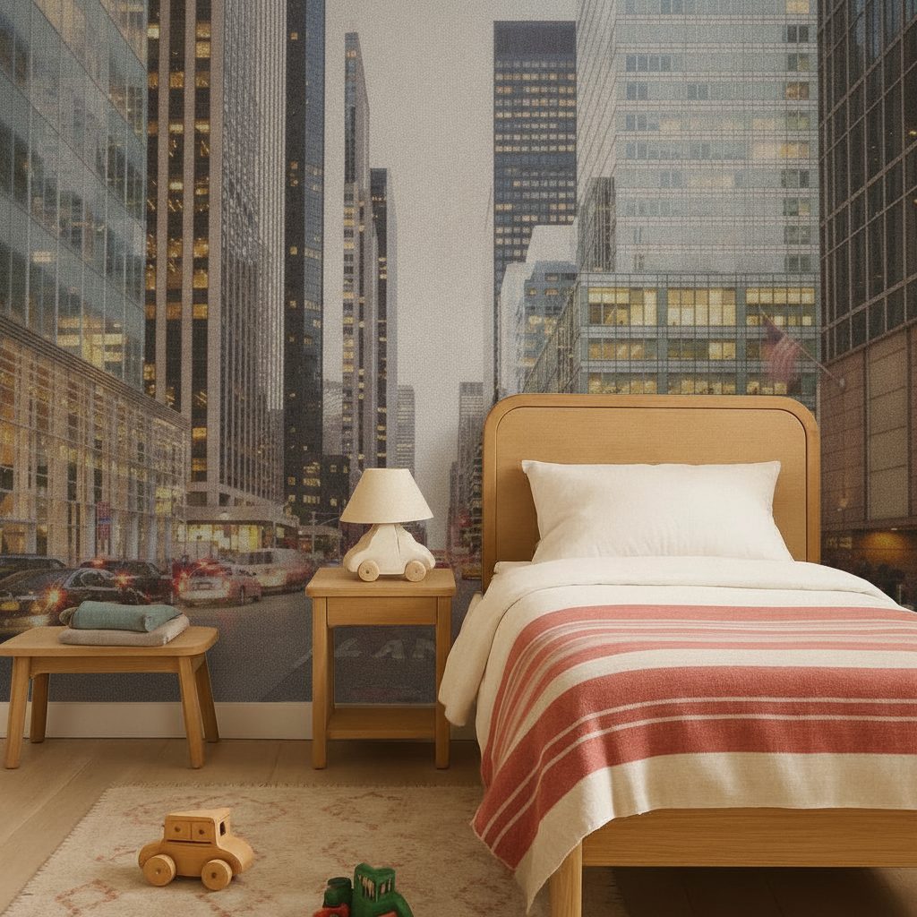 New York Downtown Crepuscolo in ambiente