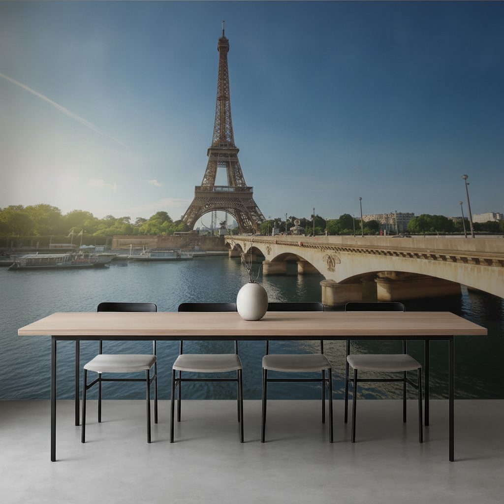 Torre Eiffel Parigi in a room setting